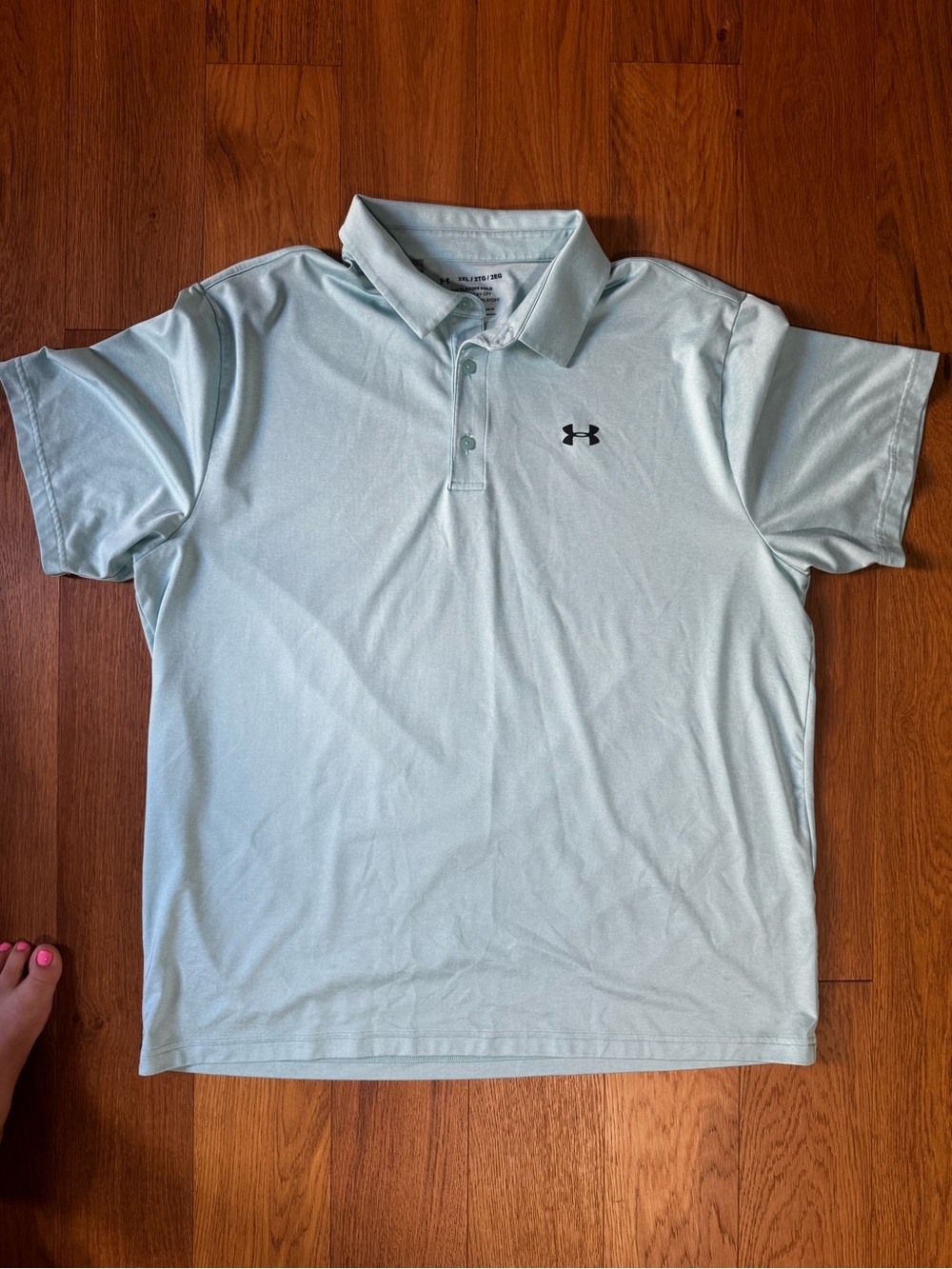 Under Armour Light Blue Performance Polo Shirt